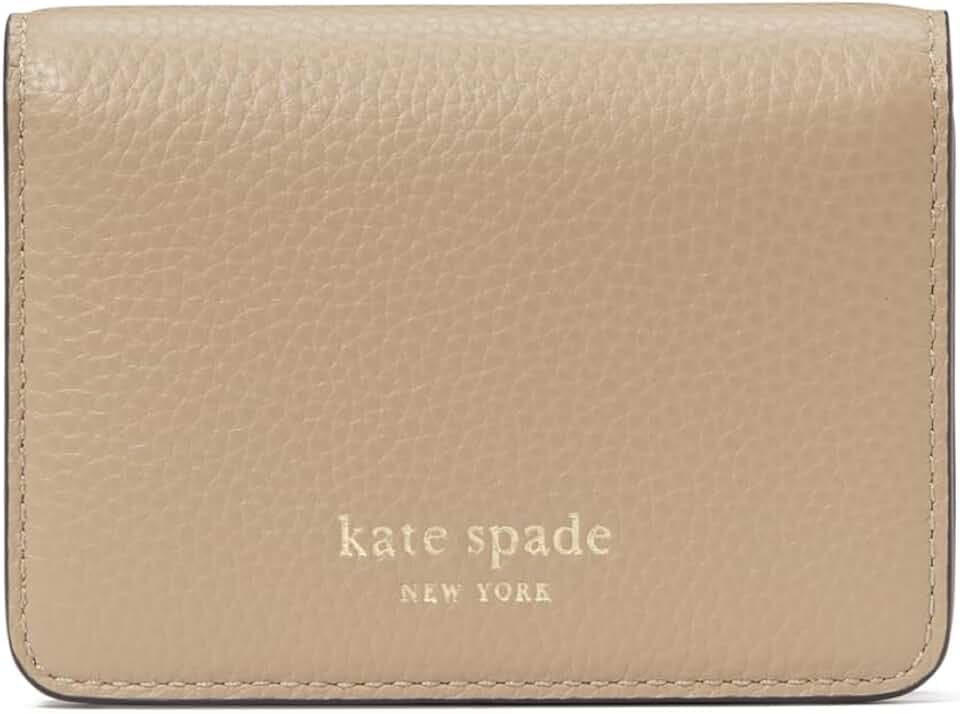 kate spade new york womens Ava Pebbled Leather Business Card Case