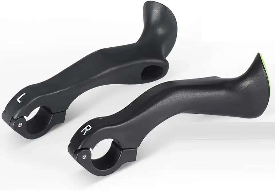 Fahrrad Bar End - Nylon Lenker Spitzen rutschfest für Mountainbike MTB - Fahrrad Horns für Erwachsene 21.8mm-22.2mm