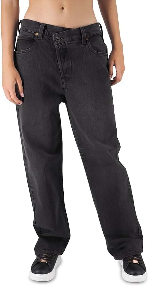 Replay Damen Jeans Zelmaa Tapered-Fit Rose Label