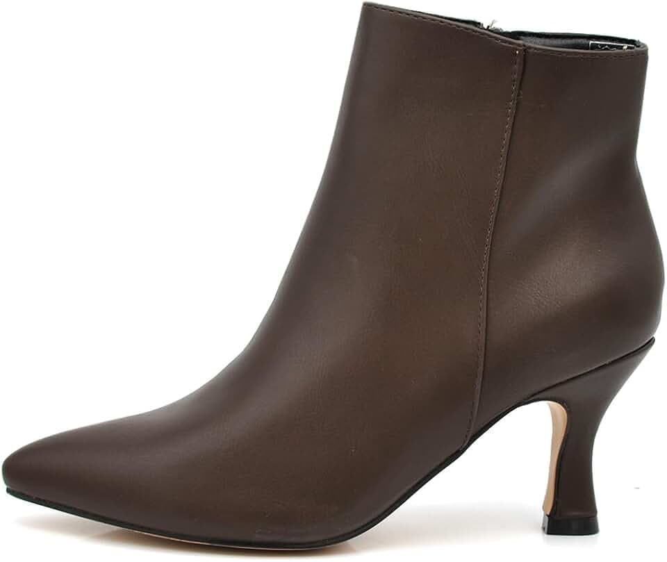 IF Fashion Stiefeletten Stiefeletten Spitzstiefel Damenschuhe mit Absatz MP413