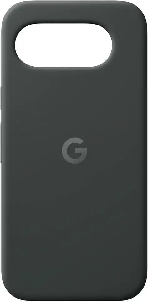 Google Pixel 10a Case - Stain-Resistant Silicone Phone Case - Obsidian