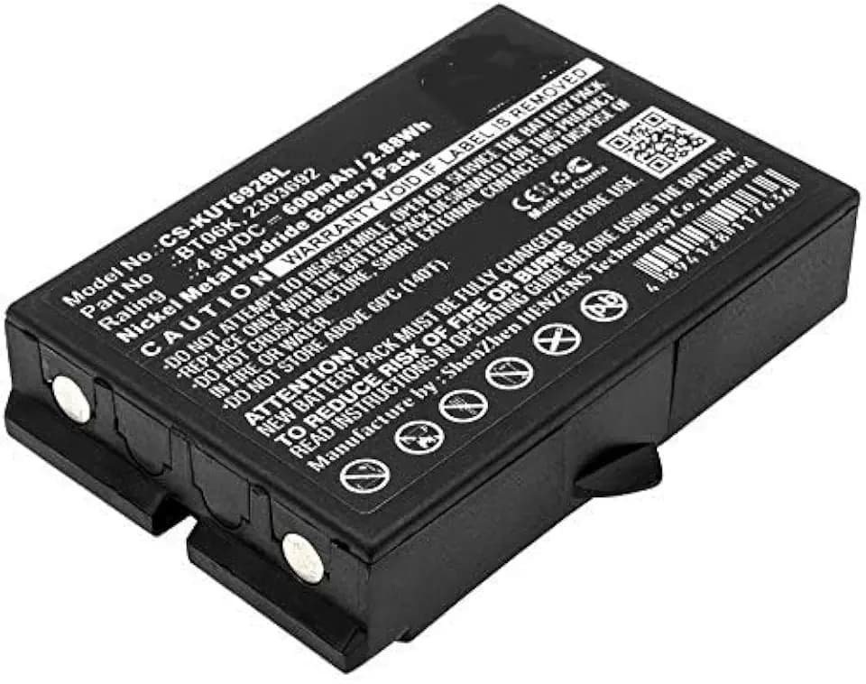 IKUSI BT06K 2303692 Battery Compatible with IKUSI TM70/iK2.13B JS3 TM70/iK2.13B JS TM70 range TM70/iK2.13B LV3 T70 2 ATEX handhelds T70-2 TM70/1 ATEX transmitters T70-1 TM70/2 RAD-TF transmitters TM70