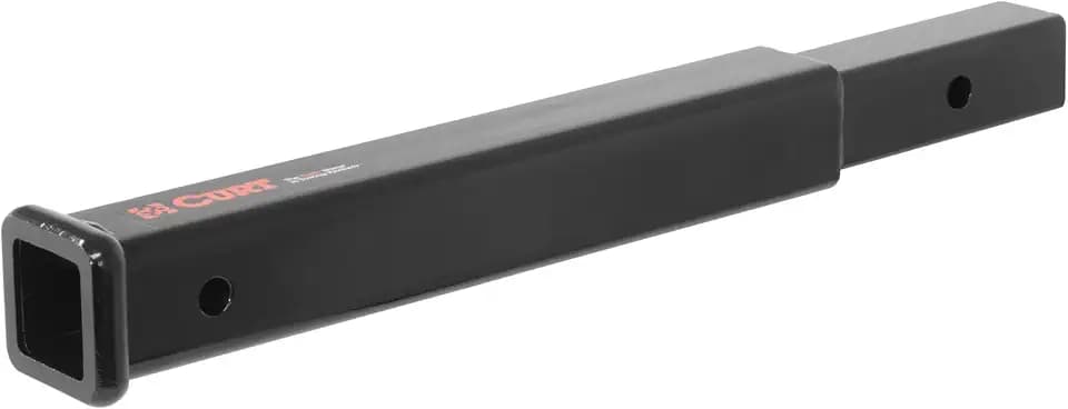 CURT 45796 18-Inch Trailer Hitch Extension for 2-Inch Receiver, 3,500 lbs.