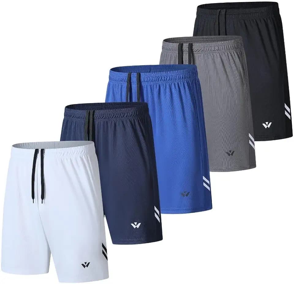 Sporthose für Herren mit Taschen und elastischem Bund, schnelltrocknende Trainingshose, Laufhose