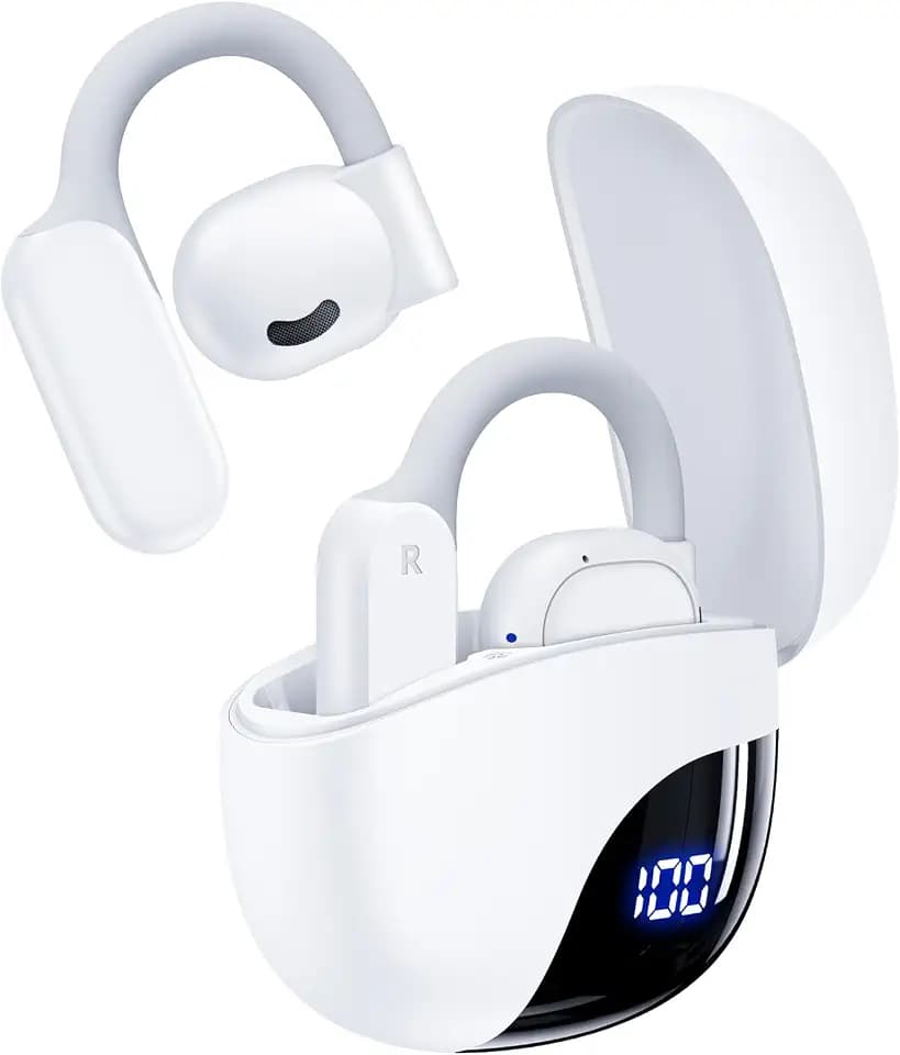 AI Translation Earbuds Real Time 164 Languages 80H Playtime Translator Ear Buds Audifonos Traductores Inglés Español Wireless Earphones Bluetooth AI Headphone for Travel Meeting Learning K08