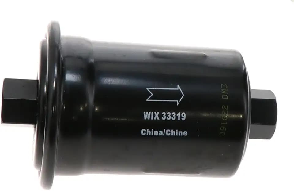 WIX 33319 In-Line Fuel Filter Replacement Compatible with Hyundai (95-04), Kia (02-06), Lexus (90-00), Toyota (88-04) (Without Bracket)