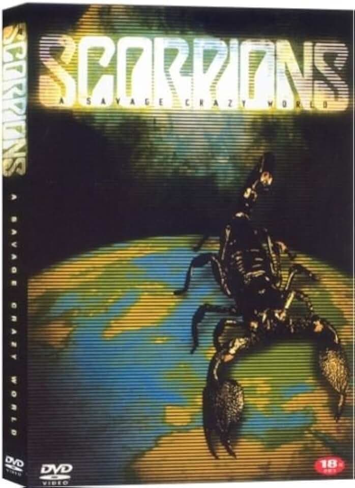 Scorpions - A Savage Crazy World (DVD) Region 0, 1, 2, 3, 4, 5, 6 kompatibel