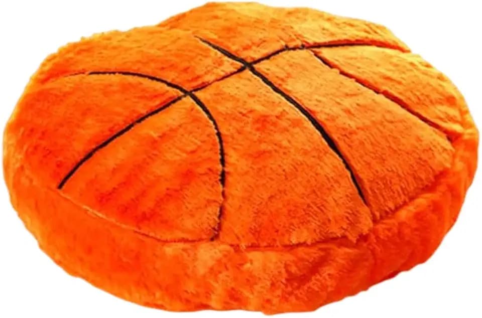18" Basketball Sports Plush Pillow Soft Throw Toy