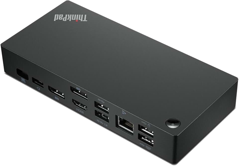 Lenovo ThinkPad Universal USB-C Dockingstation 40AY0090EU, schwarz