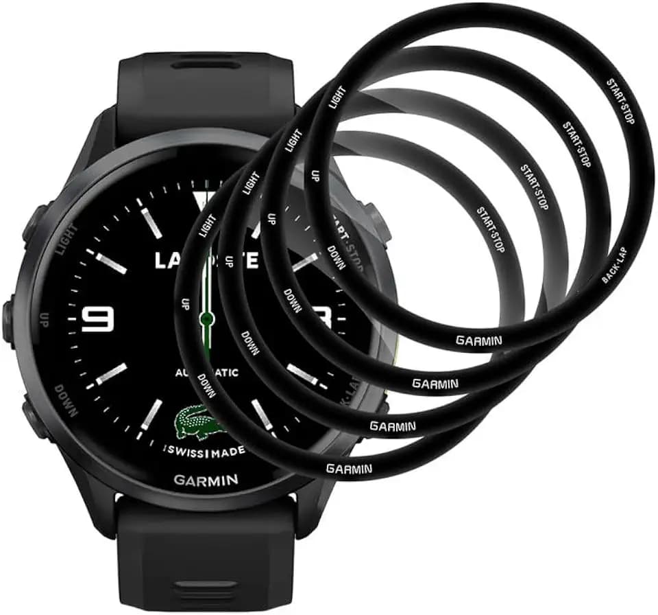 4 Stück Ultra-klar Panzerfolie für Garmin Forerunner 970 47mm Schutzfolie