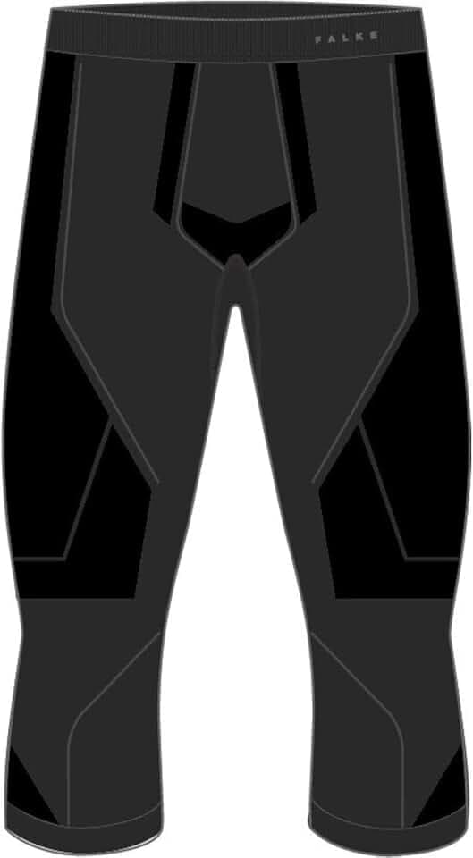 Falke Herren Warm 3/4 Funktionsunterhose schnelltrocknendes atmungsaktives nachhaltiges Funktionsmaterial für milde bis kalte Temperaturen warme Funktionsunterwäsche 1 Stück