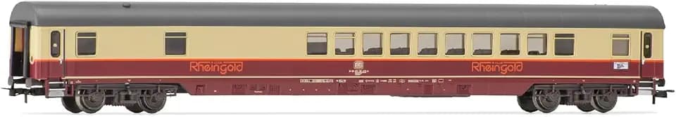 Rivarossi HR4395 DB, Barwagen WGmh 804 für historische Züge, Ep; vI Personenwagen, Cremefarben/Rot