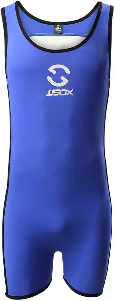 CSMARTE Herren Jockstrap Leotard Unterwäsche Jumpsuits Wrestling Singlet Bodysuit Bademode