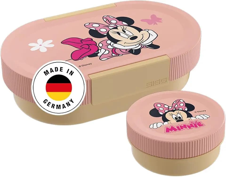 Sigg - Lumo Kinder Lunchbox Set 2 - Brotdose Kinder mit Fächern - Mikrowellen- & Spülmaschinengeeignet - BPA-frei - Leicht - Für Schule, Kita & Freizeit - 800ML