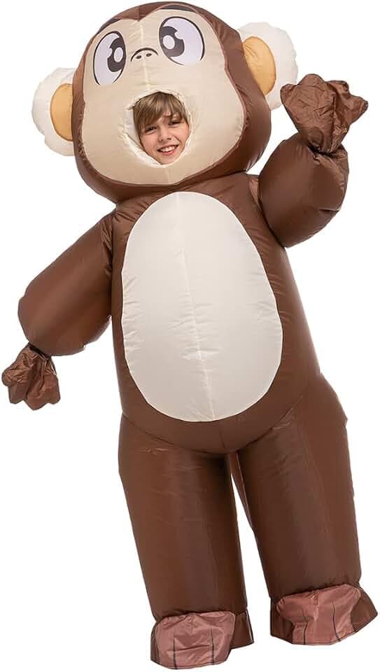 Spooktacular Creations Halloween Full Body Inflatable Monkey Costume Kids