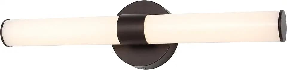 JONATHAN Y Brooks Integrated LED Vanity Light 20", Oil Rubbed Bronze