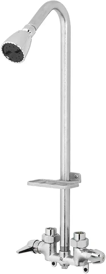 Homewerks 3070-250-CH-B-WS Exposed Utility Shower Head Kit, Chrome