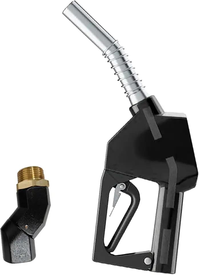 1" NPT Automatic Fuel Nozzle with 360° Fuel Hose Swivel
