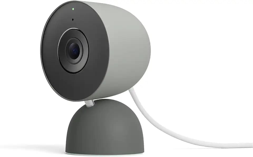 Google Nest Cam Indoor (Wired, 3rd Gen) - Security Camera - 2025 - Hazel