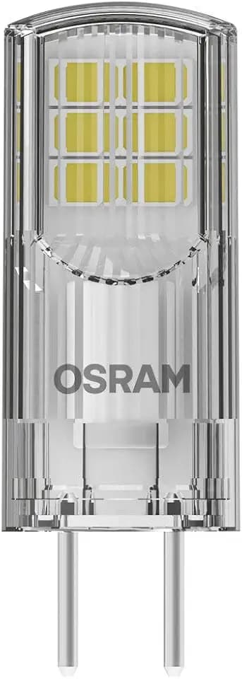 Osram LED Pin Lampe mit GY6.35 Sockel, Warmweiss (2700K), 12V-Niedervoltlampe, 12V-Niedervoltlampe, 2.6W, Ersatz für herkömmliche 30W-Lampe