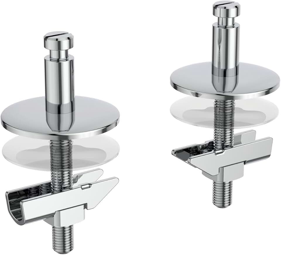 Ideal Standard EW01067 Scharniersatz für WC-Sitze | Connect E (T366901) | Strada II (T3600..) | Strada II Wrapover (T385601, T385701) | Tonic II (K7064..)