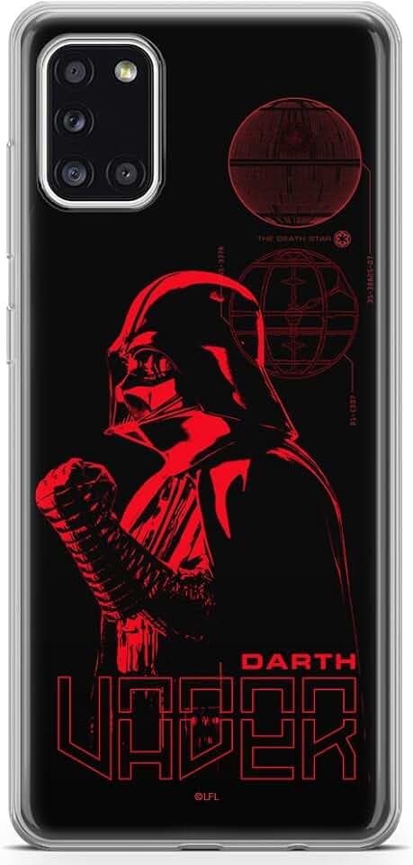 ERT GROUP Handyhülle für Samsung A31 Original und offiziell Lizenziertes Star Wars Muster Darth Vader 016 optimal an die Form des Handy angepasst, hülle aus TPU
