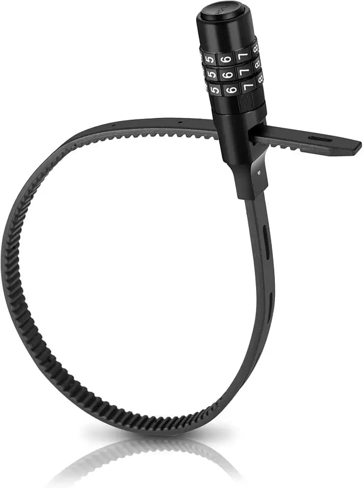 ROCKBROS Fahrradschloss Kabelschloss Zahlenschloss, 54 cm, 3-Stellig