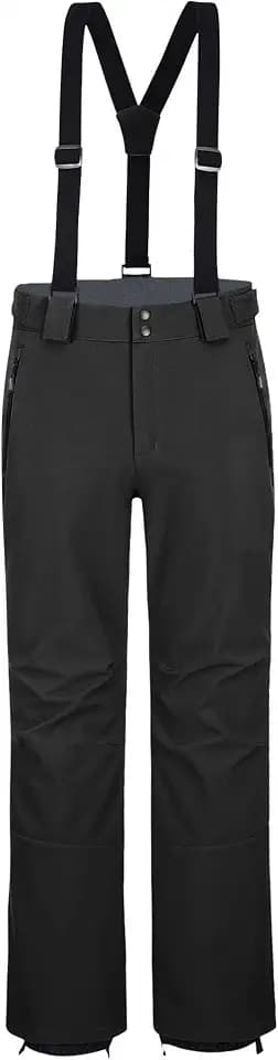 33,000ft Herren Skihose wasserdichte Hosenträgerhose Softshellhose