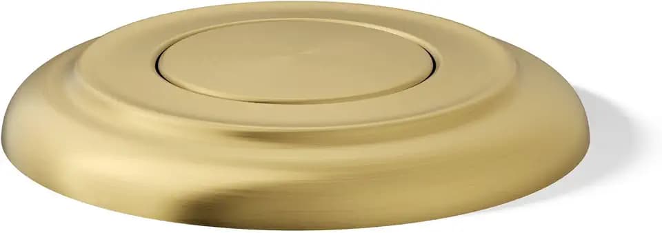 KOHLER K-35723-2BZ Garbage Disposal Air Switch Kit, Vibrant Brushed Moderne Brass