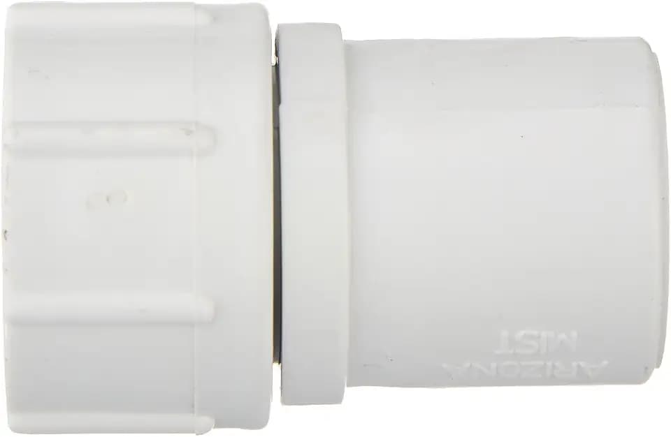 10- Pack 1/2 Inch Slip PVC x 3/4 Inch Female Thread Garden Hose to Pipe Fitting Adapter