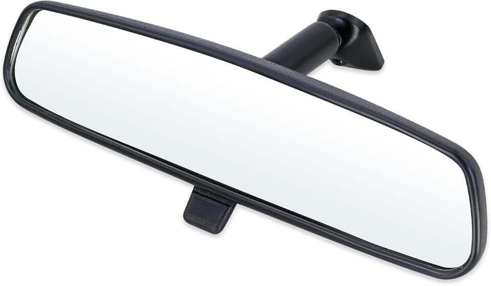 Interior Rear View Mirror Fits 2004-2020 Ford F150,1999-2019 F250/F350/F450/E150/E250/E350/E450 Super Duty 2002-2023 Explorer,2006-2020 Fusion,2016-2023 Transit,2007-2024 Edge,2011-2019 Fiesta