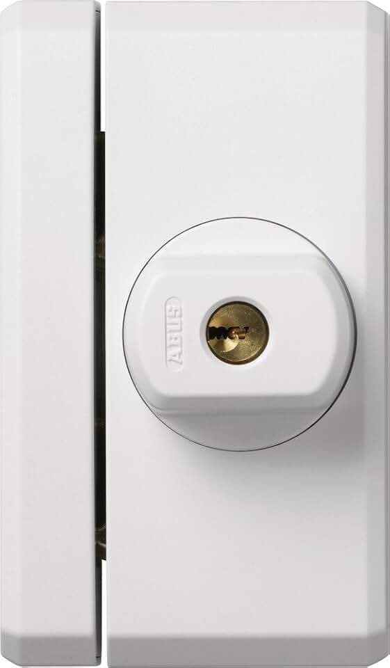 ABUS Fenster-Zusatzsicherung FTS96 AL0125 - Weiß, gleichschließend