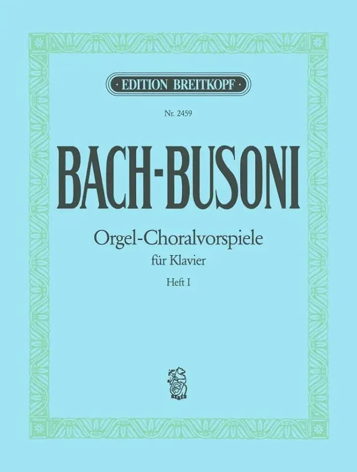 Choralvorspiele BWV 667, 645, 659, 734, 639, 617, 637, 705, 615, 665 Heft 1 (EB 2459)