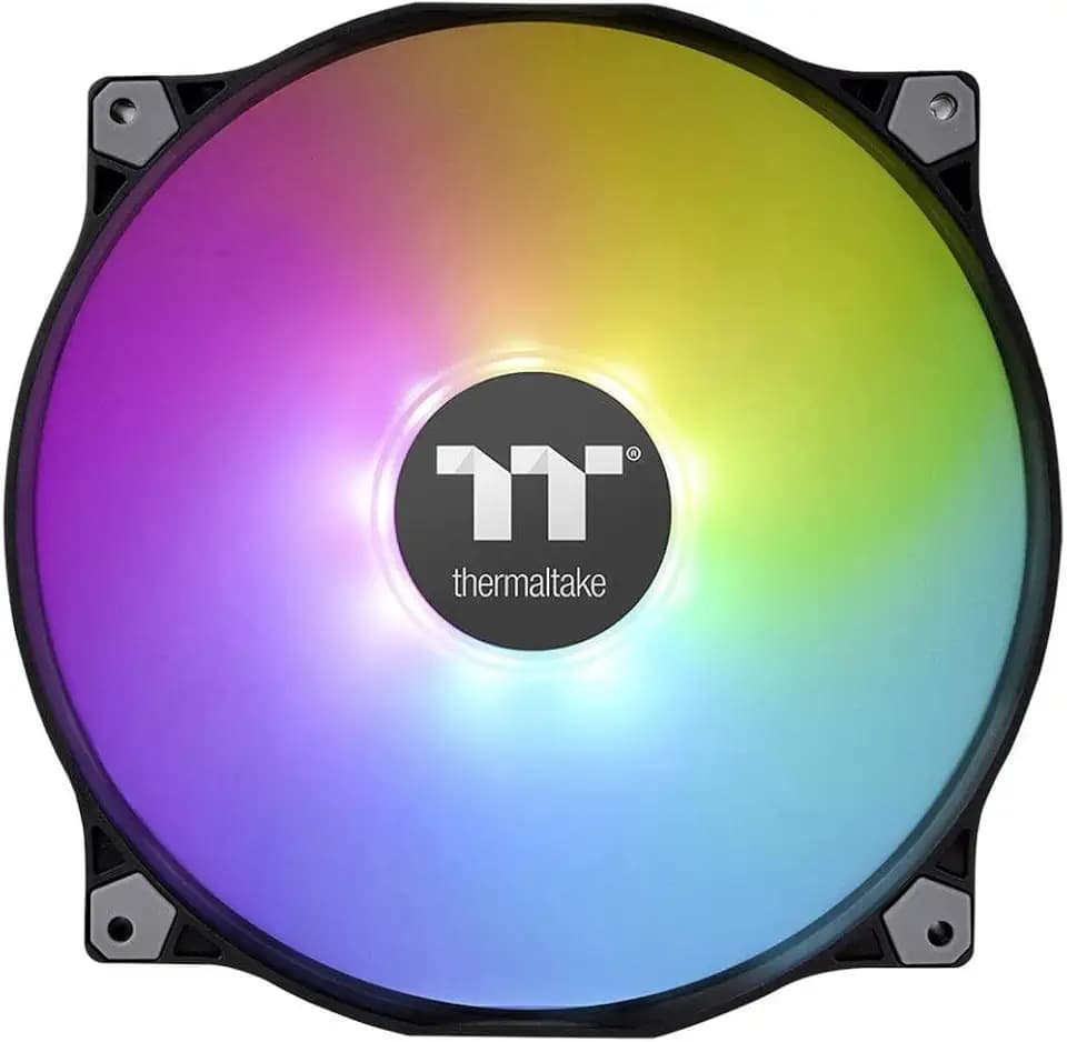 Thermaltake Pure 20 Argb Sync Gehäuselüfter, Schwarz