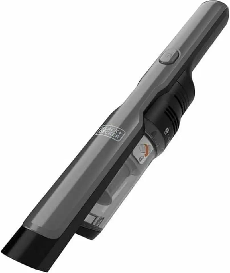 BLACK+DECKER Dustbuster Slim DVC320B21-QW (12V Akku Handstaubsauger im Super Slim Design, kabellos, moderner Digitalmotor, 2 Saugstufen, inkl. Ladestation, Fugendüse & Polsterbürste)