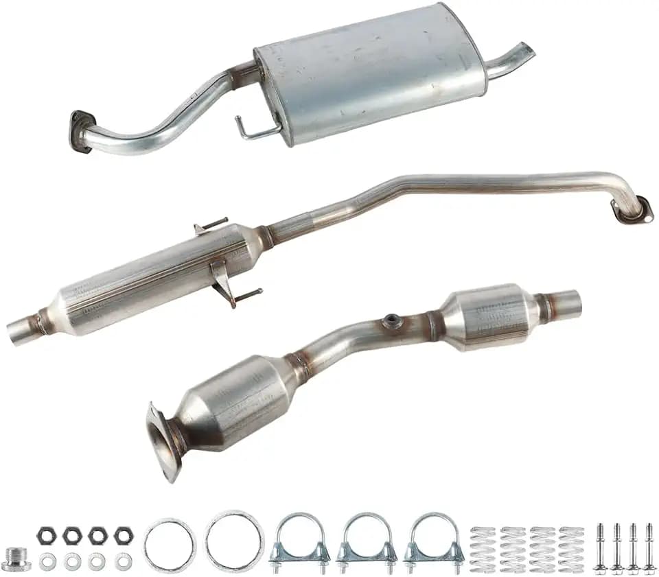Full Exhaust System Kit Fit for Toyota Corolla/Matrix 1.8L 2003-2008