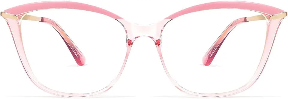 FEISEDY Blue Light Blocking Glasses Computer Glasses Women Men Cateye TR90 Frame B2772