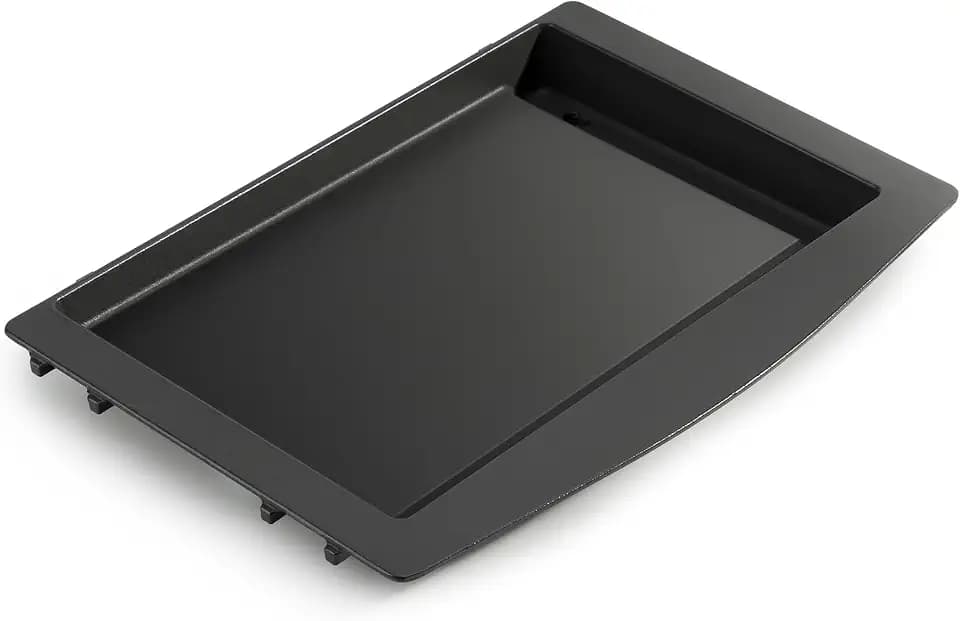 Onlyfire 7599 Genesis II Griddle Replacement for Weber Genesis II 300 & 600 Series, Cast Iron Cooking Griddle for Weber Genesis II LX 3 4 6 Burner Gas Grills Griddle Insert Flat Top Griddle Plate