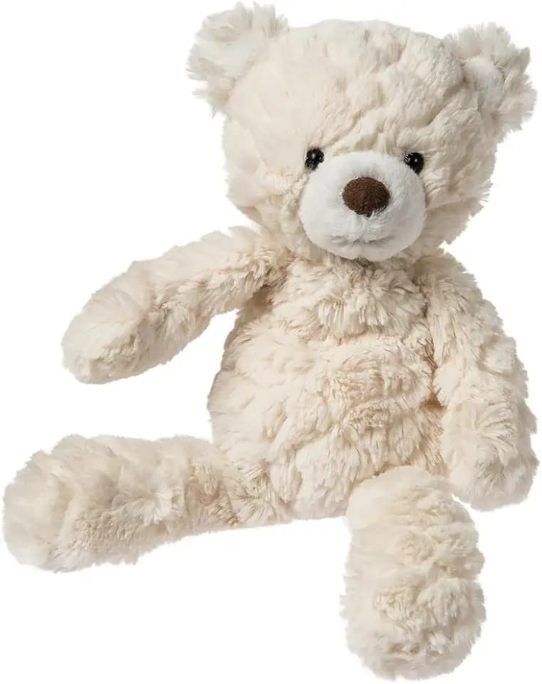 Mary Meyer Teddy Bear - Putty Collection Super Soft Stuffed Animal Plush Classic Toy Plushie , 11" Small, Cream