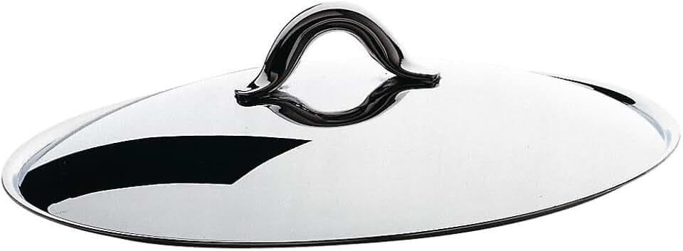 Alessi "MAMI" Deckel aus Edelstahl, 3.2 x 6.5 x 7.3 cm