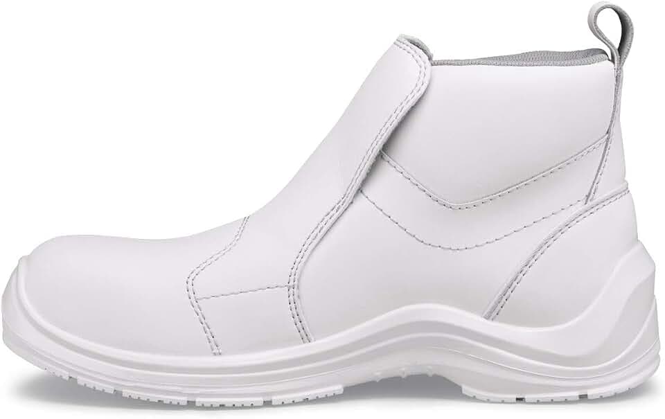 Shoes For Crews Sicherheitsschuhe LUNGO81 – Rutschhemmder Arbeitsschuh mit Stolperschutz und Zehenkappe, wasserabweisendes Obermaterial Mikrofaser, S3 – für Damen und Herren