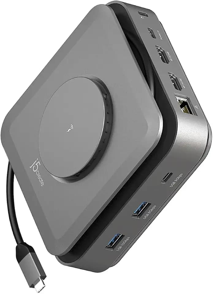 j5create USB-C Dock Dual 4K HDMI - Supports Dual Extended 4K Display