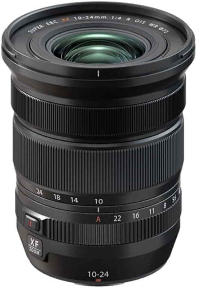 FUJIFILM FUJINON XF10-24mmF4 R OIS WR Ultraweitwinkel-Zoomobjektiv | Kameraobjektiv mit Bildstabilisierung, leisem Autofokus, wetterfestem Gehäuse & F4-Lichtstärke für Landschaften und Architektur