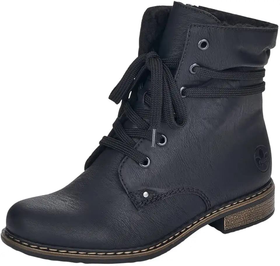 Rieker Damen Schnürstiefel 71229, Frauen Stiefel