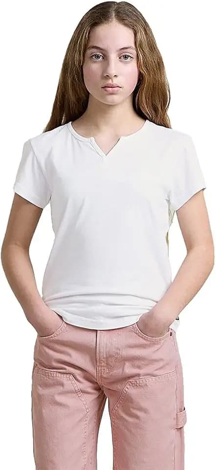 G-Star Mädchen Micro Placket Slim T G Shirt