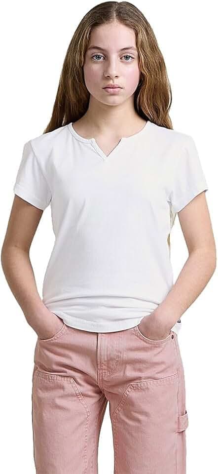 G-Star Mädchen Micro Placket Slim T G Shirt