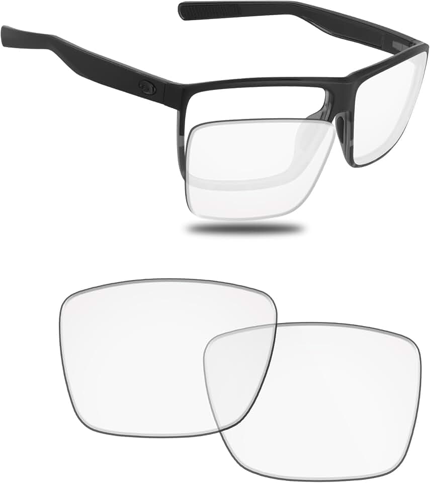 Fiskr Polarized Lenses Replacement Compatible with Costa Del Mar Rincon 06S9018 Sunglass, Impact Resistant & Perfect Fit