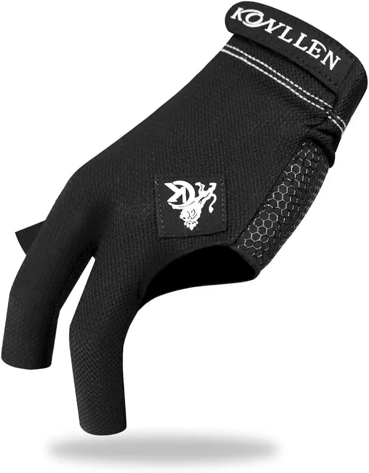 KONLLEN Breathable Billiards Gloves, Left/Right Hand