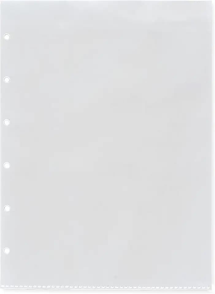 5er Set Stammbuchhüllen – Klarsichthüllen für Stammbuch im Standesamtformat | 130x200 mm | 6-fach gelocht | DeinWeddingshop Folien