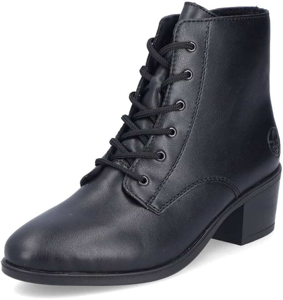 Rieker Damen Schnürstiefeletten 73930, Frauen Stiefeletten